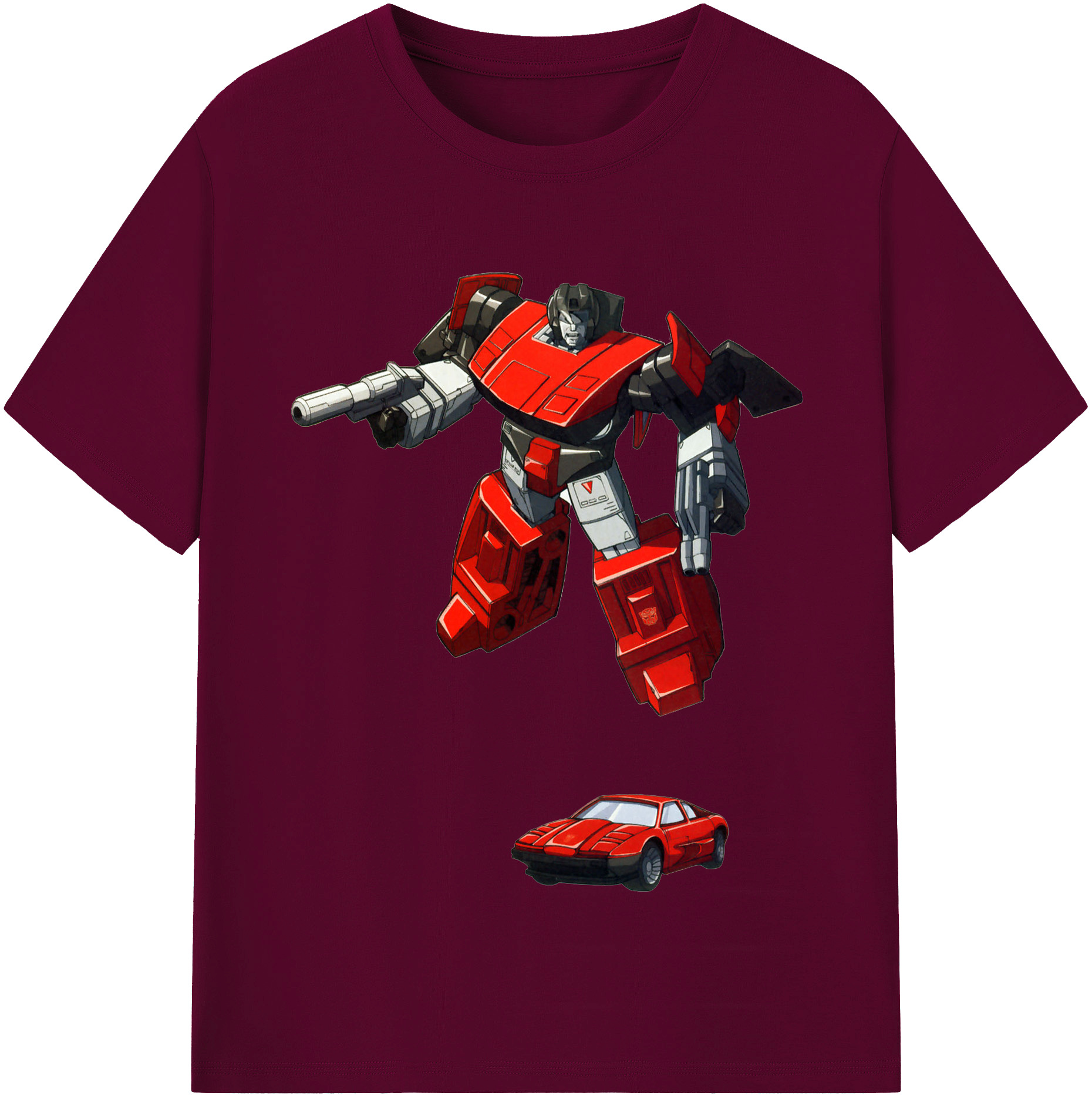 （画像用）  レディースカジュアルプリントTシャツ（綿100％）